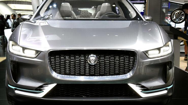 Der Jaguar I-Pace wird in London als elektrisches Taxi unterwegs sein. Foto: dpa