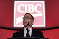 <p><b>Honourable mention:</b> Gerald Mccaughey<br>Role: former CEO of CIBC<br>Compensation in 2014: $8 million (THE CANADIAN PRESS/ Patrick Doyle) </p>