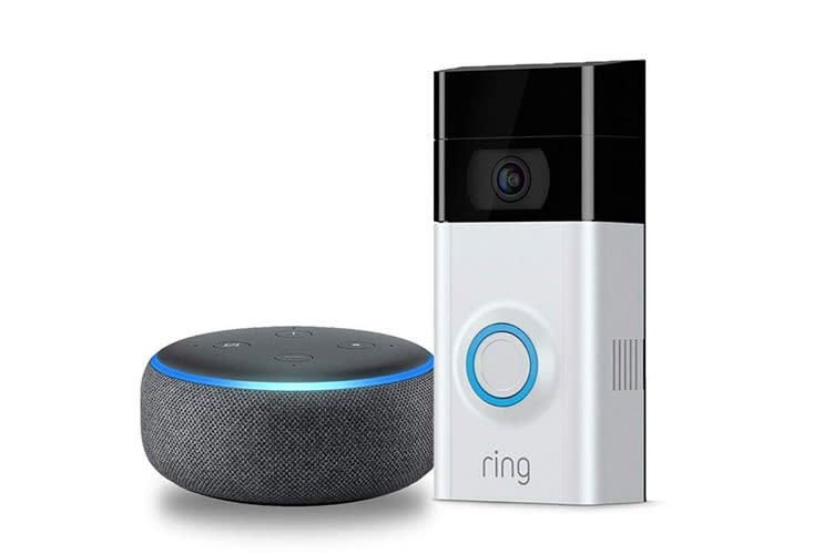 Ring Doorbell 2 with Echo Dot (3rd Gen). (Photo: Amazon)