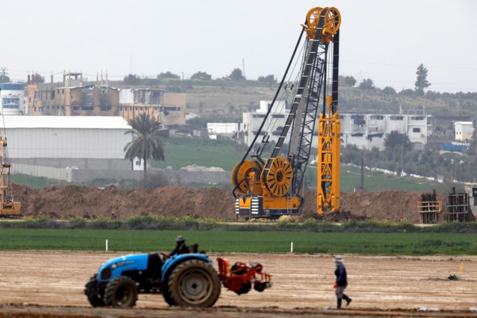 Israel's border with the Gaza strip