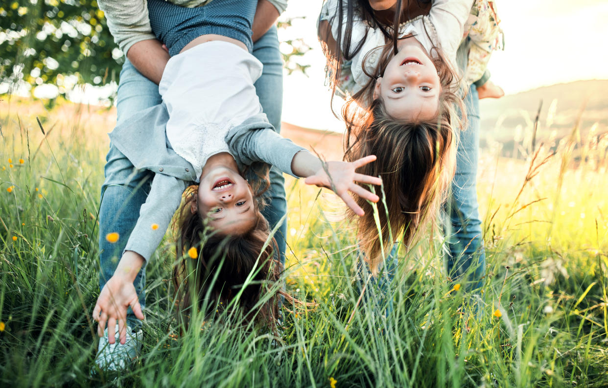 Parents are being injured playing with their children [Photo: Getty]