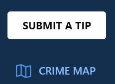 The "submit tip" button is at the top right corner of Chambersburg Police Department's Crimewatch page.
