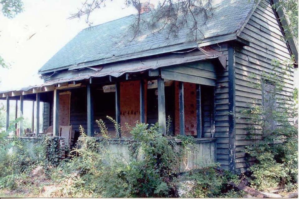 Harriet Barber House, 1880 -- In 1872 former slaves , Sam and Harriet Barber, purchased a 24 acre tract of land in Lower Richland. The house, listed in the National Register of Historic Places, has remained in the hands of the Barber family.