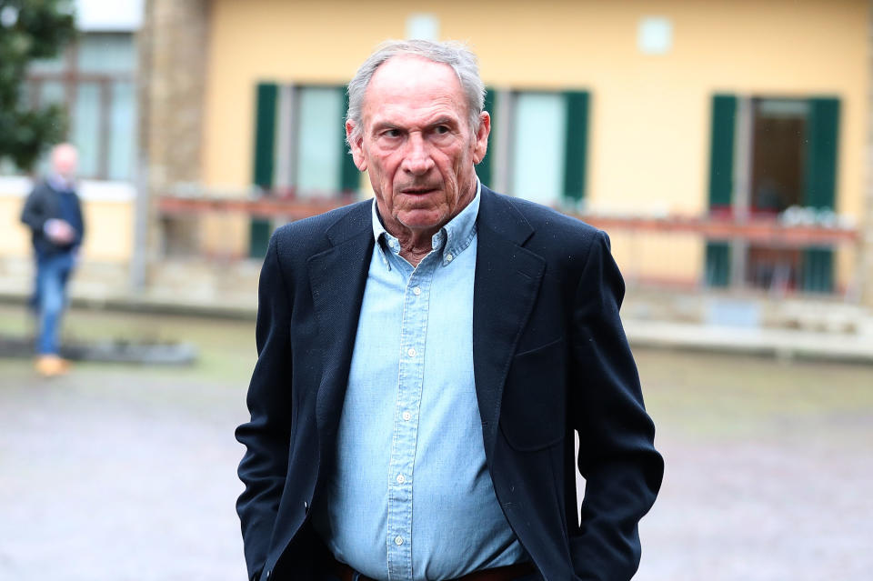 Zdenek Zeman a Coverciano per il premio "Panchina D'Oro" (Gabriele Maltinti/Getty Images)