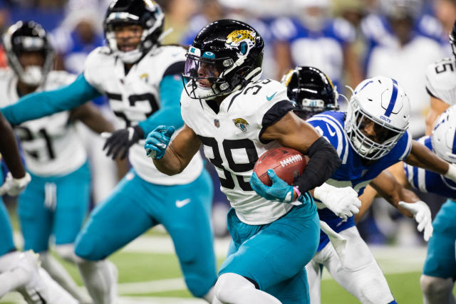 Jaguars WR Jamal Agnew emerges as team['s top rusher vs Colts