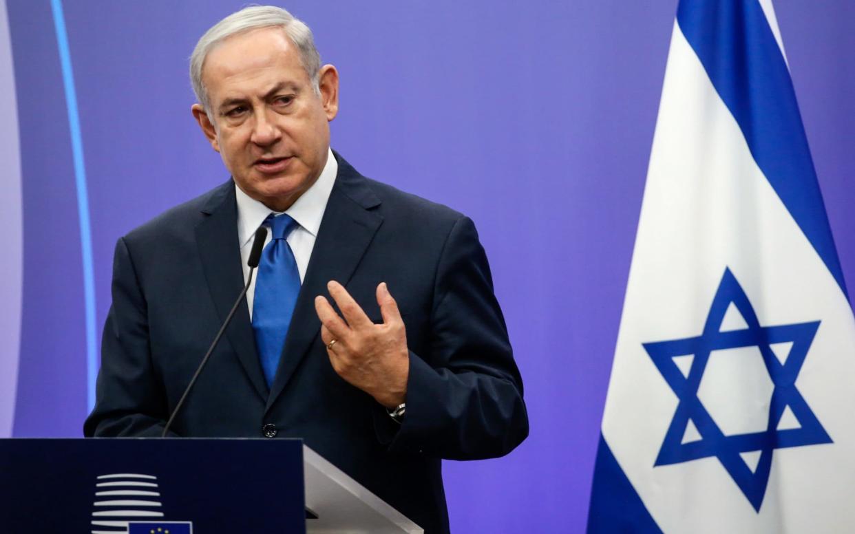 Police are reportedly expected to recommend next week that Mr Netanyahu face corruption charges - Bloomberg