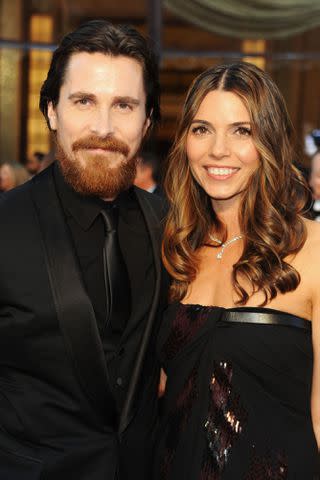 Frazer Harrison/Getty Christian Bale and Sibi Blažić at the 2011 Oscars