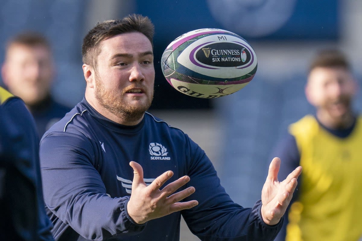 Zander Fagerson has not been included in the side for this weekend’s match at Twickenham (Jane Barlow/PA) (PA Archive)