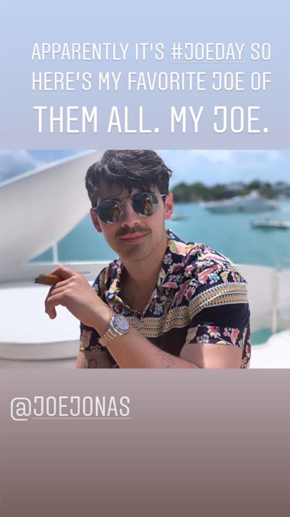 When Sophie Celebrated National Joe Day