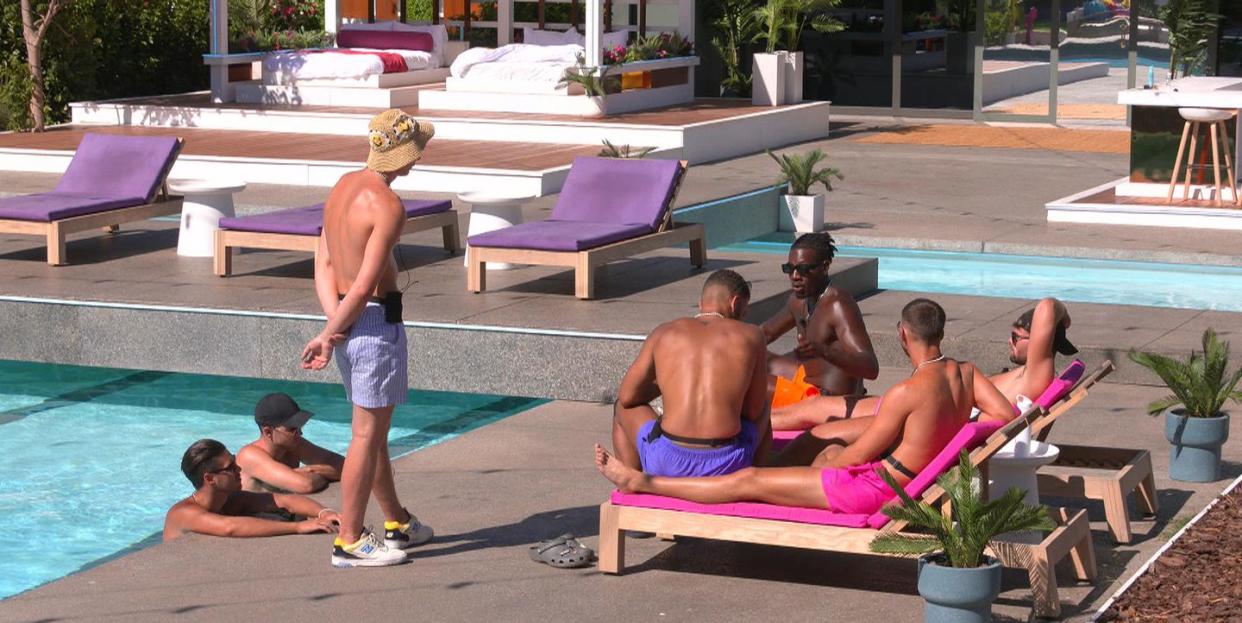 finally, the love island men are calling out toxic behaviour when they see it