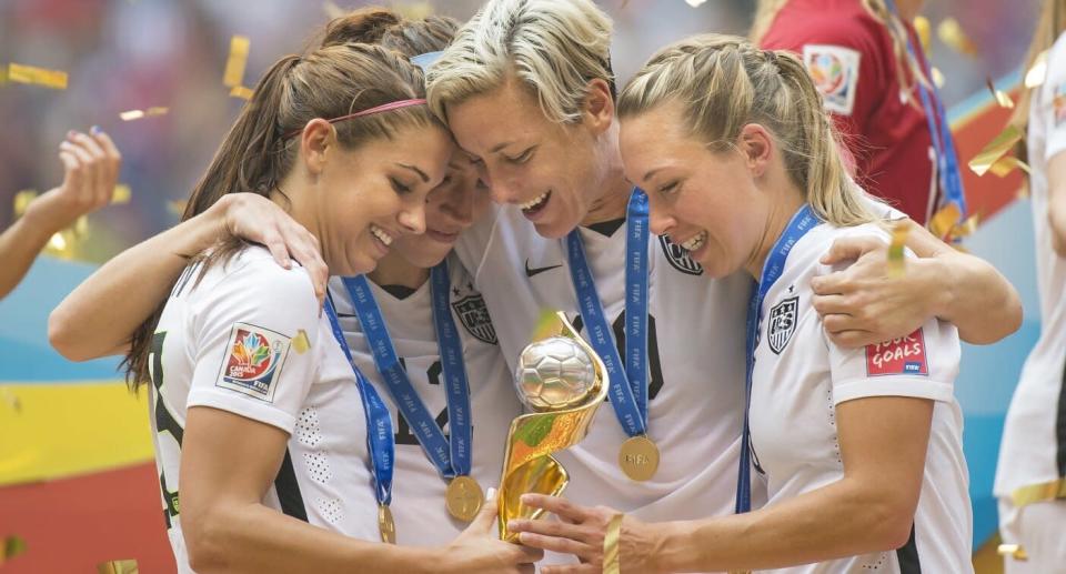 Die US-Damen gewannen 2015 das Finale der Frauen-WM. (Bild: Getty Images)