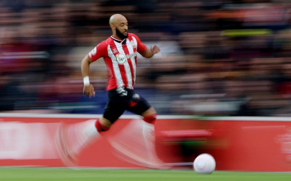 Nathan Redmond in action before he scores their first goal - REUTERS/Ian Walton