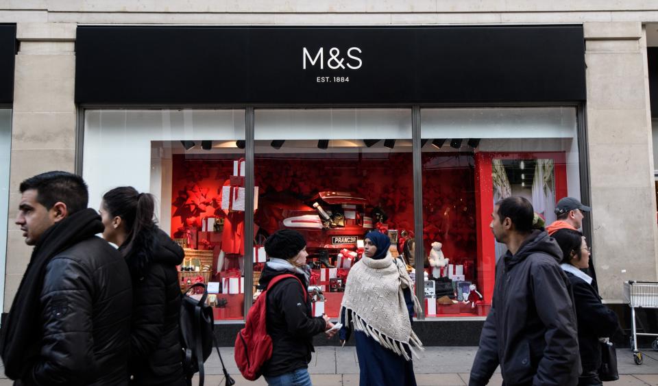 Marks and Spencer is to speed up the closures of under-performing stores over the coming months (Carl Court/Getty Images)