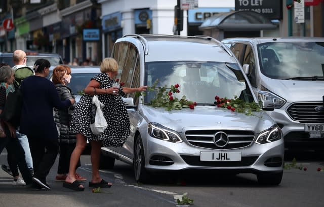 Funeral cortege