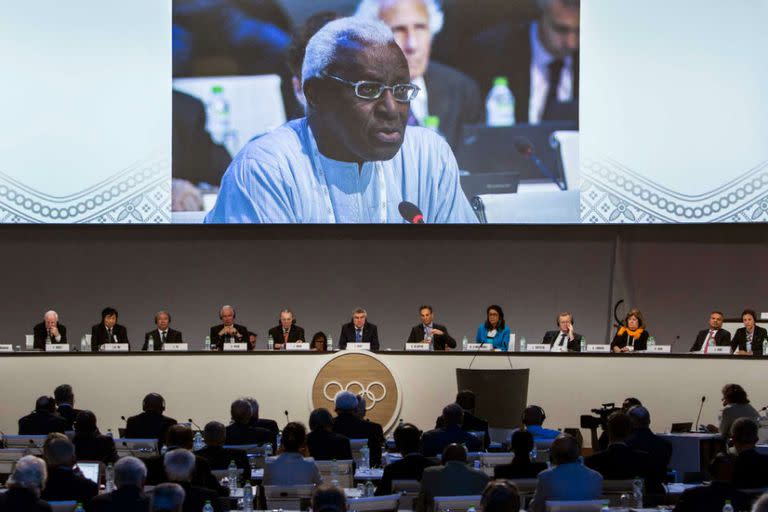 Para el presidente de la IAAF, Lamine Diack, se trata de una gran conspiración