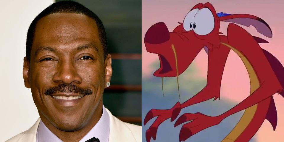 Eddie Murphy – Mushu in <i>Mulan</i>