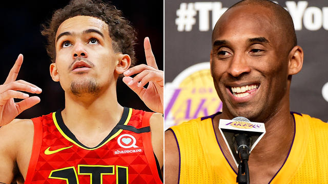 Trae Young: Hawks guard takes 24 shots after wearing Kobe's No. 8