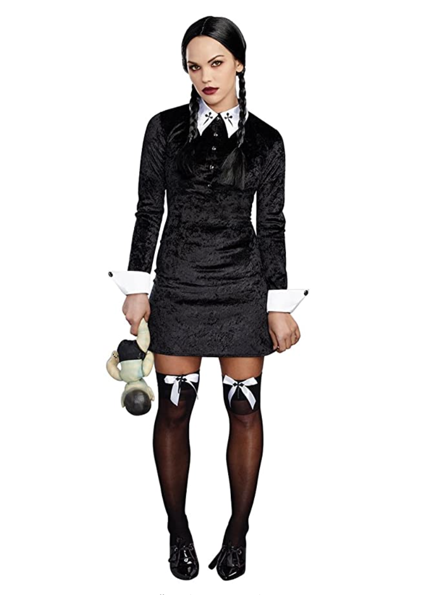 7) Wednesday Addams Costume