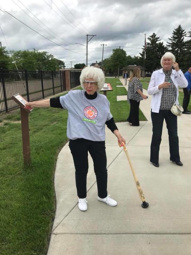 AAGBPL player Maybelle Blair reflects on coming out at age 95 - Outsports