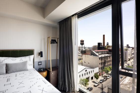 Rooms at The Hoxton, Williamsburg, offer great city views (The Hoxton)