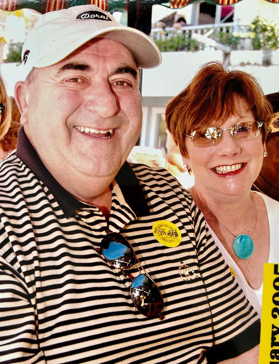 Jimmy Clift and his wife of 54 years, Maureen.