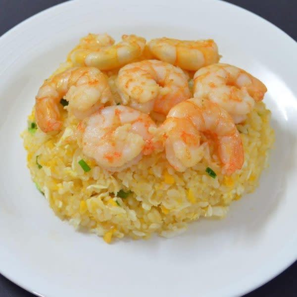 hi fan tian - shrimp egg fried rice