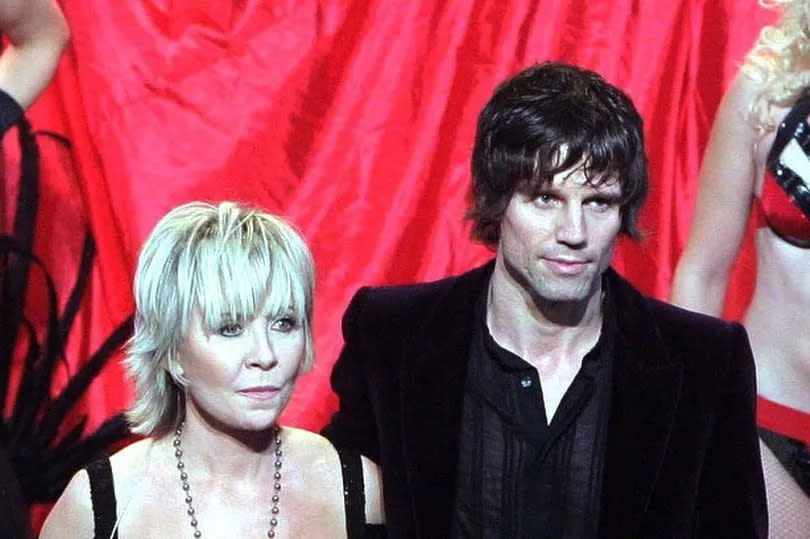 Lulu with Jason Orange from Take That