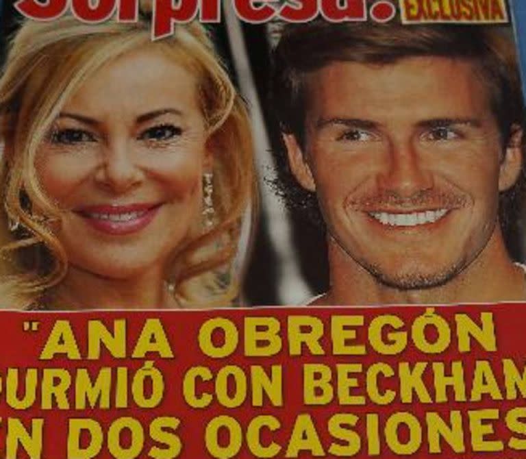 La revista Socialité reveló que Obregón y el futbolista mantendrían un romance