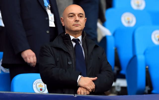 Tottenham chairman Daniel Levy insists the club's finances are under major pressure