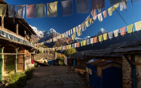 Annapurna Foothills of Nepal - Credit: Getty