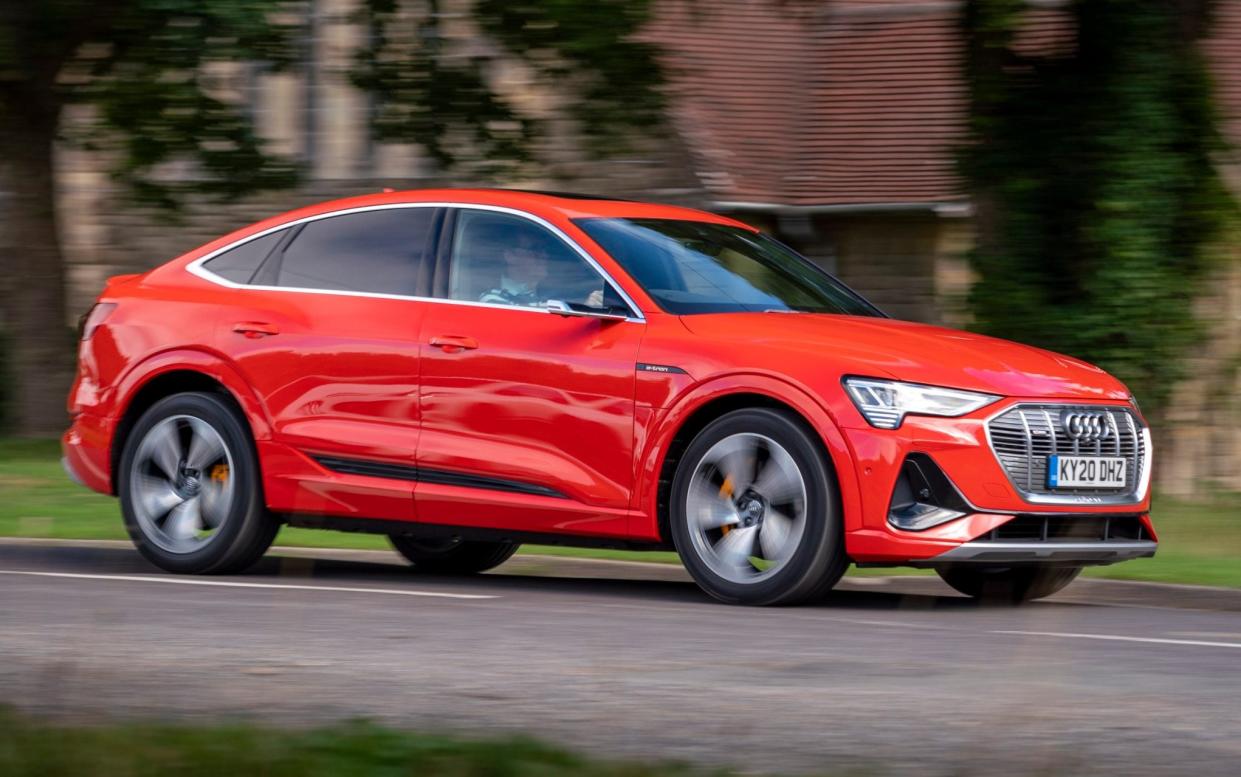 2020 Audi e-tron Sportback 55 quattro - tested September 2020 - Andrew Crowley