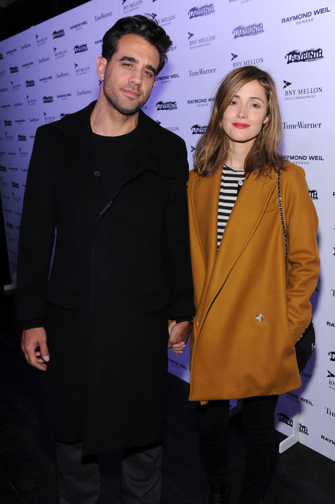 obby Cannavale (L) and Rose Byrne attend LAByrinth Theater Company Celebrity Charades 2013 Benefit Gala