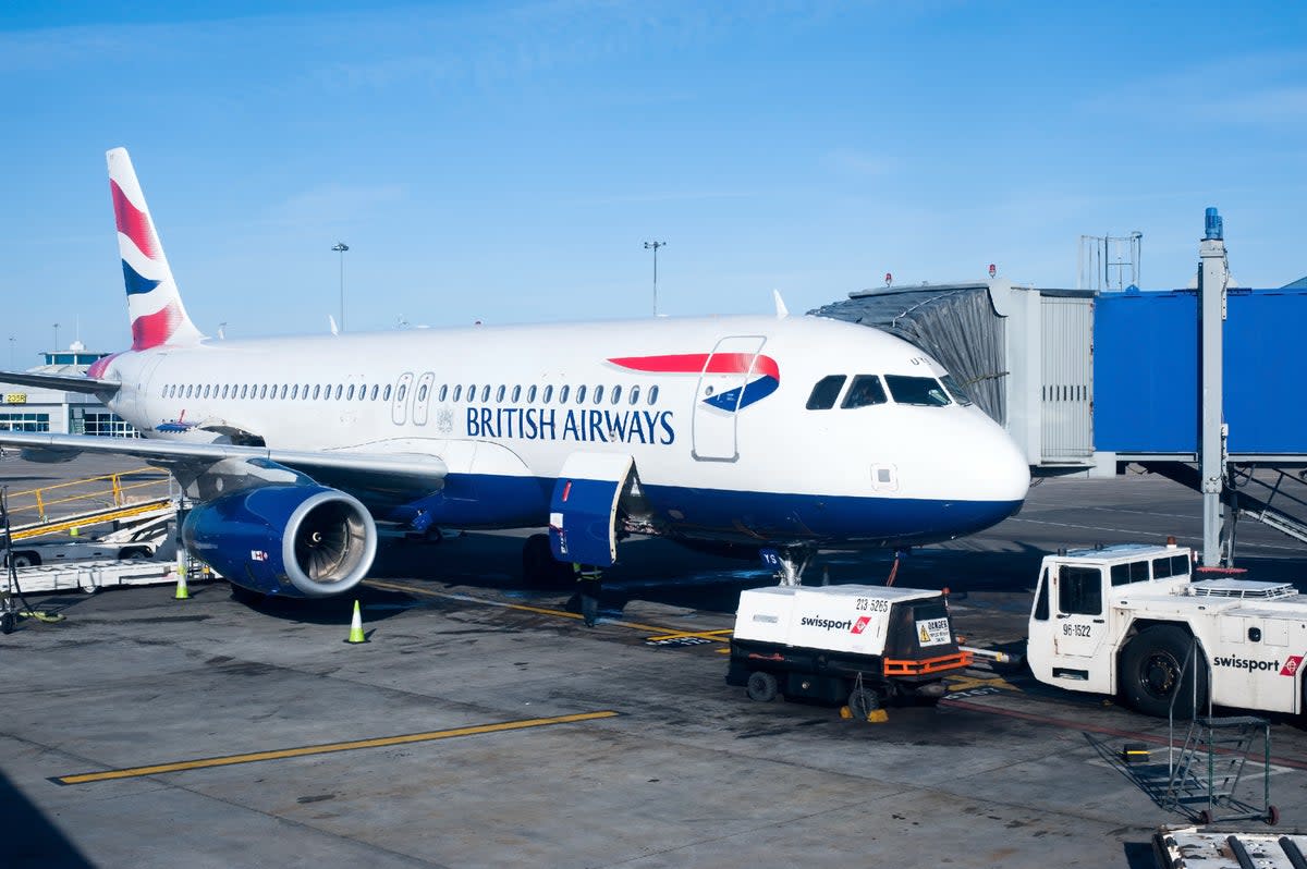 A total of seven BA staff members are being investigated for the group chat (Getty Images)