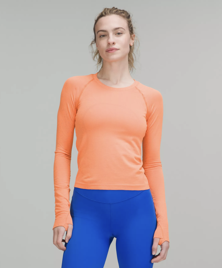 Swiftly Tech Long Sleeve Shirt 2.0 (Photo via Lululemon)