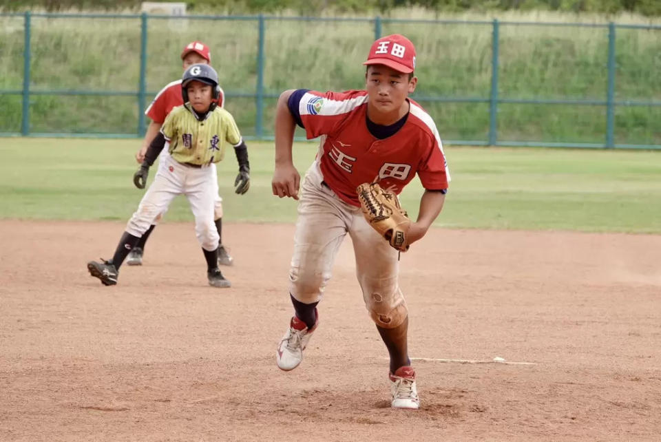 陳翰葳單場3支34打點並後援守成。大會提供