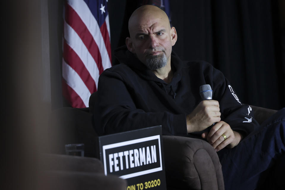 PA Democratic Senate Candidate John Fetterman Campaigns Ahead Of Midterm Election (Win McNamee / Getty Images)