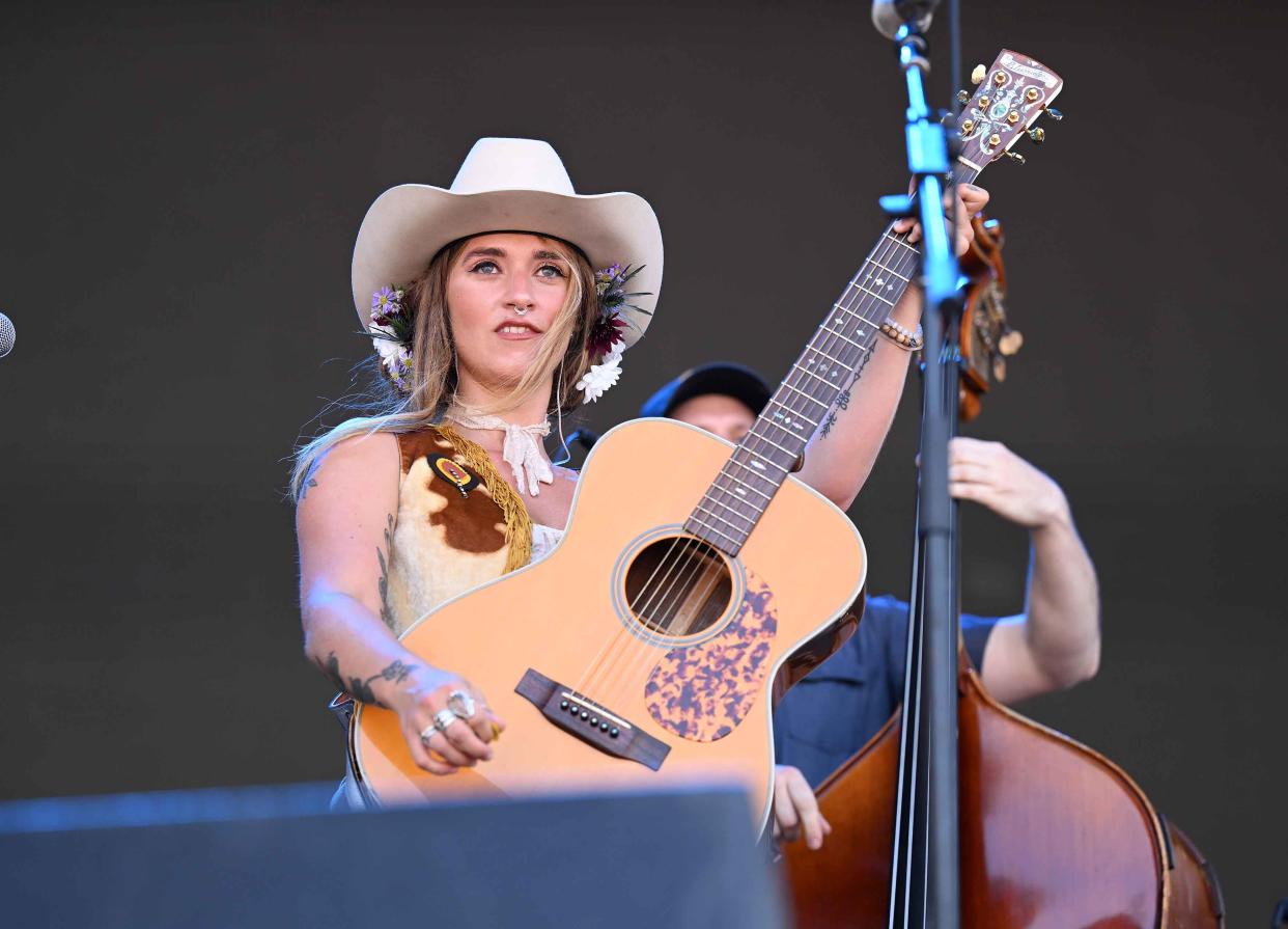 Sierra Ferrell performs onstage during Palomino Festival held at Brookside at the Rose Bowl on July 9, 2022 in Pasadena, California. - Credit: Michael Buckner for Variety