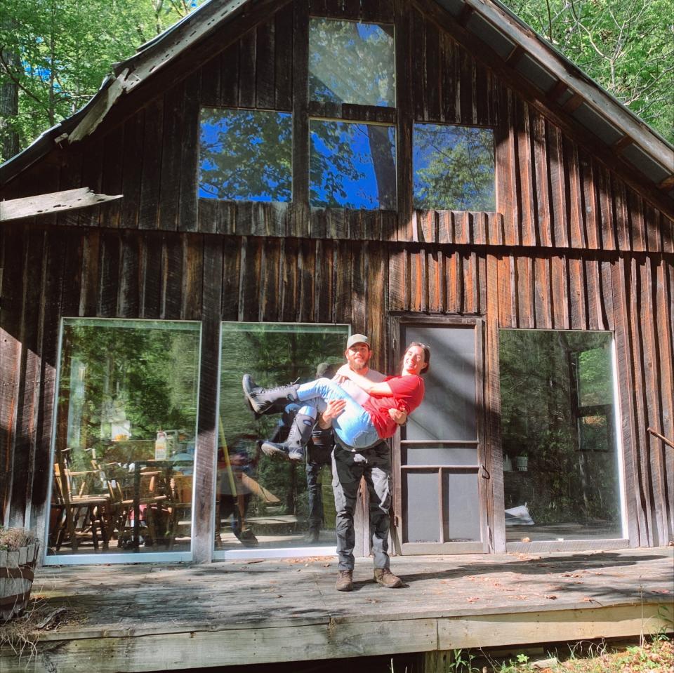 Allie and Dillon Curtin at their Kentucky Home