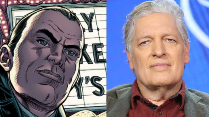 DC character Salvatore Maroni; actor Clancy Brown