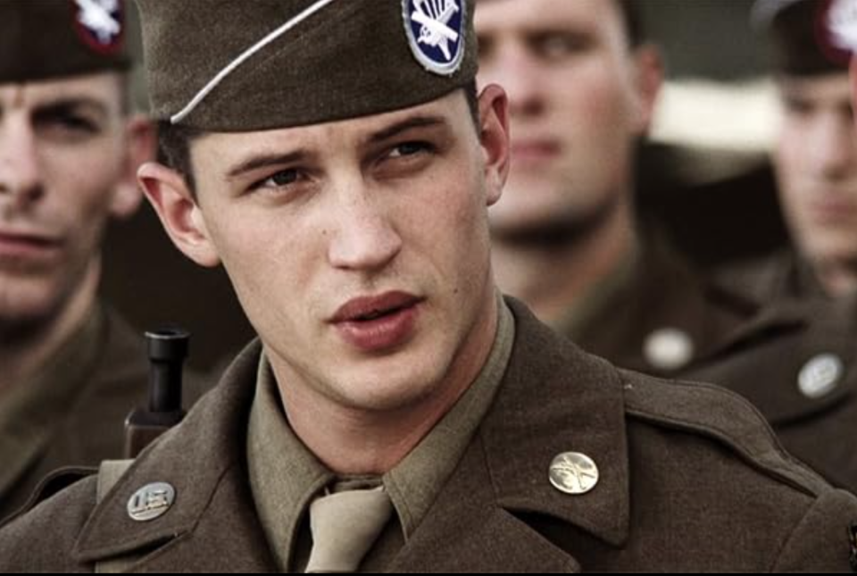 Band of Brothers TV series 2001. Tom Hardy  ©HBO