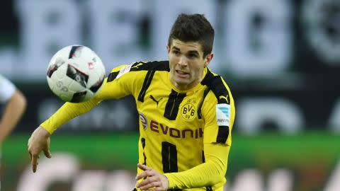 Christian Pulisic Borussia Dortmund Bundesliga 042217