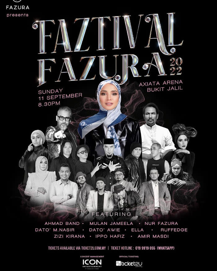 Fazura is busy preparing for her upcoming concert