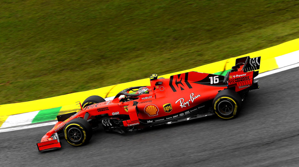 愚蠢失誤害Leclerc錯過巴西GP排位賽的最快