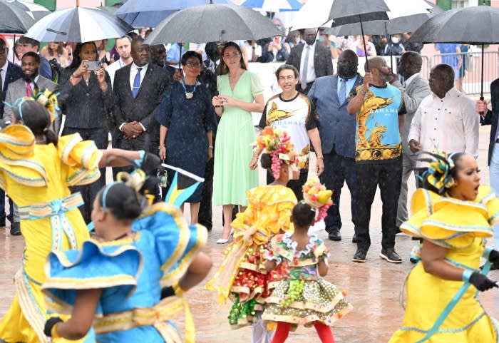 Los duques de Cambridge en Nassau