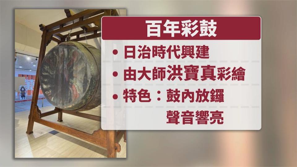 盼帶動艋舺人潮 龍山寺百年大鼓搬文創基地