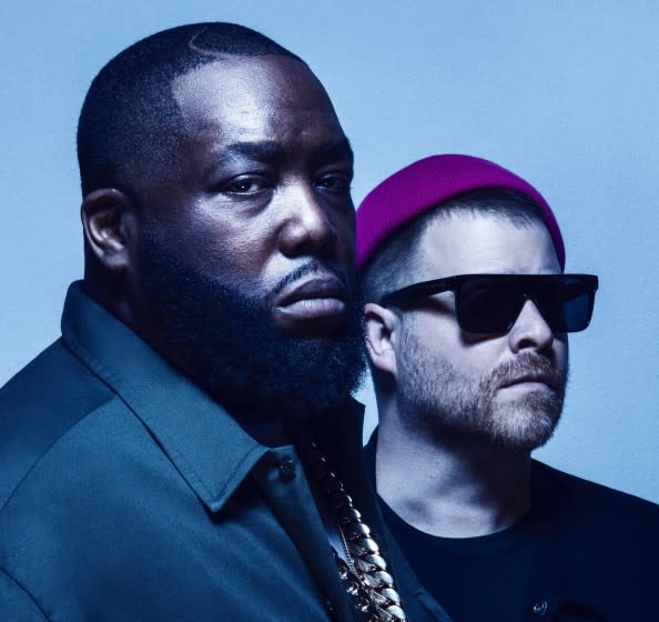 Killer Mike, left, and El-P of Run the Jewels in a 2020 handout photo.