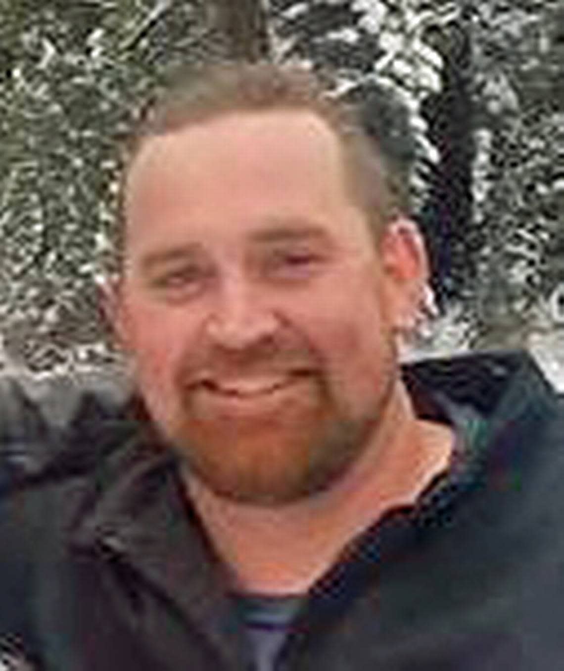 Sam Dent, 41, died Feb. 26 when a car hit him at intersection of San Juan and Airport roads. Family photo