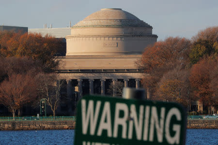 Massachusetts Institute of Technology (MIT) is seen on an embankment of the Charles River in Cambridge, Massachusetts, U.S., November 21, 2018. REUTERS/Brian Snyder