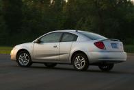 <p>In the early 2000s, the automotive industry was churning out several weird, clamshell four-door vehicles whose rear doors were hinged at the back. There was the Honda Element, the Mazda RX-8 sports car, and this, the gregariously unappealing <a href="https://www.caranddriver.com/reviews/a15133541/saturn-ion-quad-coupe-short-take-road-test/" rel="nofollow noopener" target="_blank" data-ylk="slk:Saturn Ion Quad Coupe;elm:context_link;itc:0;sec:content-canvas" class="link ">Saturn Ion Quad Coupe</a>. Like earlier Saturn models, the Ion was clothed in plastic body panels; also, like contemporary General Motors products, its interior was atrociously assembled from woeful plastics. Saturn did sell a supercharged Red Line version, which even offered a "Competition package," for customers who hoped to outrun the Quad Coupe's dorkiness in real time.<em>-Alexander Stoklosa</em></p>