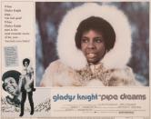 <p>In addition to singing with the Pips, Knight began branching out into acting in the mid-1970s. In 1976, she made her acting debut as the lead in the film <em>Pipe Dreams</em> for which she was nominated for a Golden Globe for new star of the year – actress. </p>